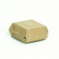 Упаковка для гамбургера/чизбургера крафт (миди), размер — М - Студія-13 фото Упаковка для гамбургера/чизбургера крафт (миди), размер — М - studio13.com.ua фото