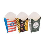 Упаковка для картофеля фри цветная, размер — L (200-250 грамм продукта) - Студія-13 фото 7 Упаковка для картофеля фри цветная, размер — L (200-250 грамм продукта) - studio13.com.ua фото 7