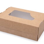 Упаковка для хот-догів (кришка-дно-вікно), крафт, розмір  – ХL - studio13.com.ua фото 6