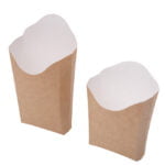 Упаковка для картошки фри крафт, размер – М (200 грамм продукта) - Студія-13 фото 5 Упаковка для картошки фри крафт, размер – М (200 грамм продукта) - studio13.com.ua фото 5