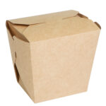 Упаковка для лапши/салатов/WOK пастабокс, крафт , размер – XL (объем 750 мл) - Студія-13 фото 4 Упаковка для лапши/салатов/WOK пастабокс, крафт , размер – XL (объем 750 мл) - studio13.com.ua фото 4