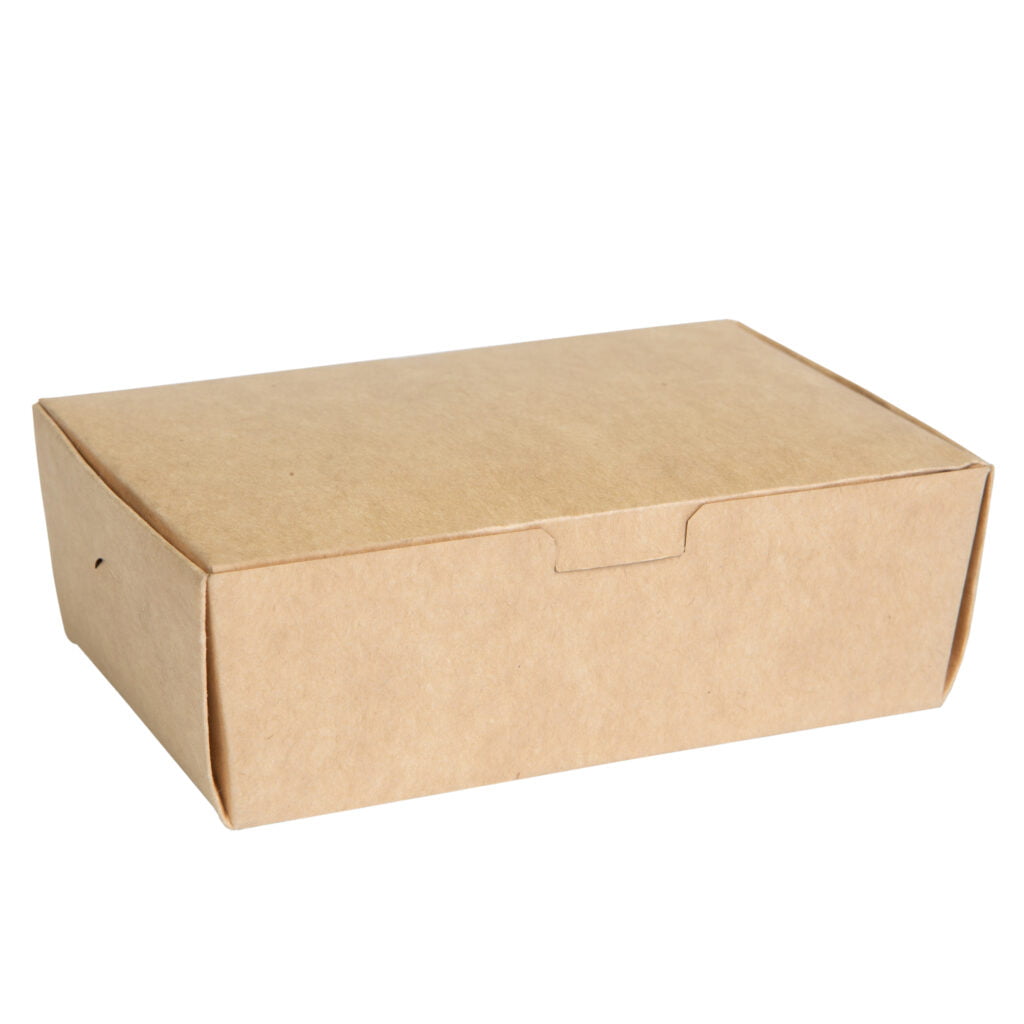 Упаковка для їжі, чікенбокс крафт, розмір – М - studio13.com.ua фото 2
