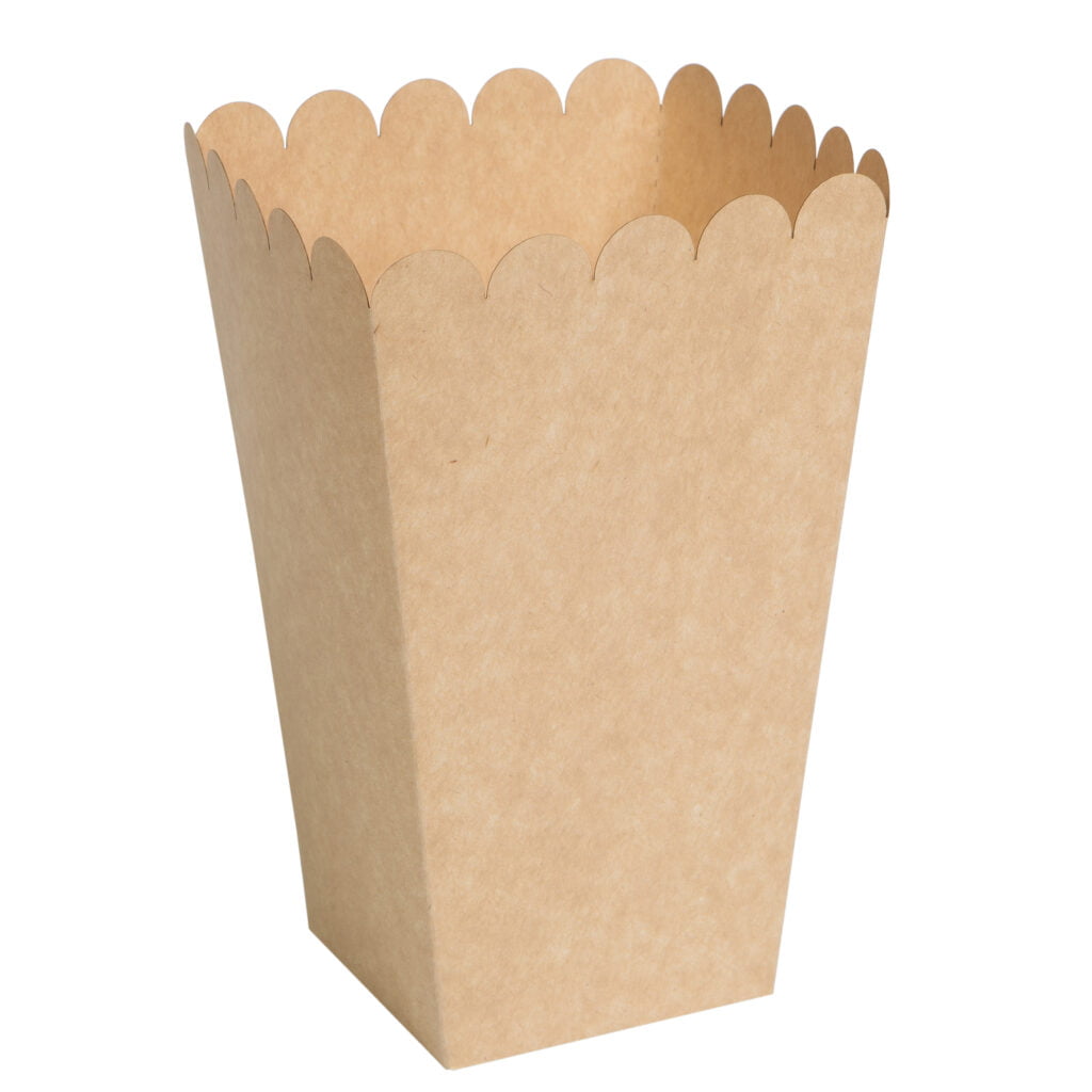 Упаковка (стакан) для попкорна крафт , размер – L (объем 2 л) - Студія-13 фото 2 Упаковка (стакан) для попкорна крафт , размер – L (объем 2 л) - studio13.com.ua фото 2