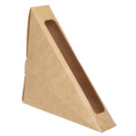 Упаковка для сэндвича/бутерброда (мини) крафт , размер – ХS - studio13.com.ua фото 3