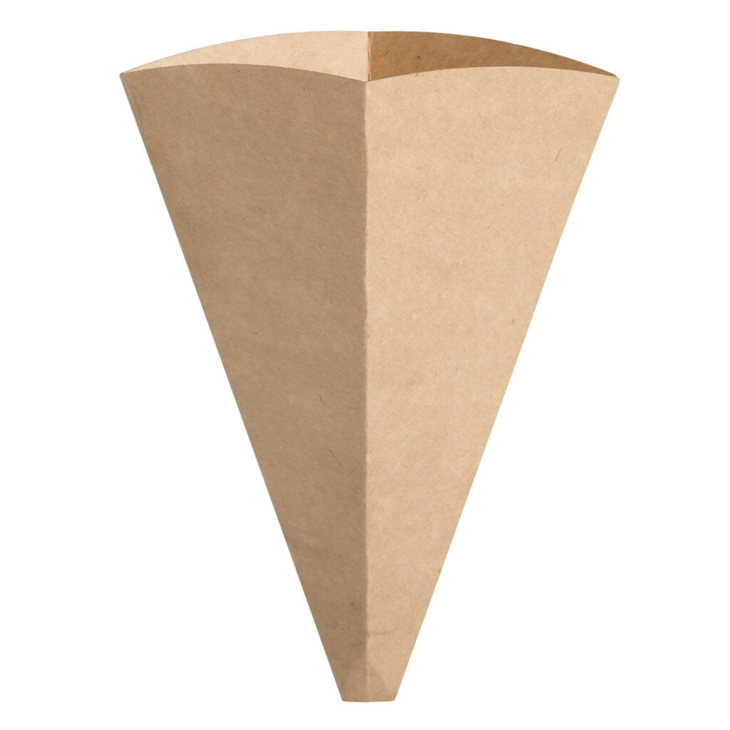 Упаковка для фигурной выпечки/вафли (рожок) крафт , размер – М - studio13.com.ua фото 3