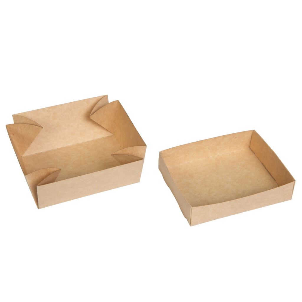 Упаковка для суши крафт (крышка-дно-окно), размер – 2XS - studio13.com.ua фото 4