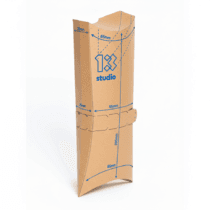 Упаковка для лаваш-роллу/шаурма крафт, размер – M - studio13.com.ua фото