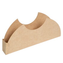 Упаковка тако тримач крафт, розмір – S - studio13.com.ua фото