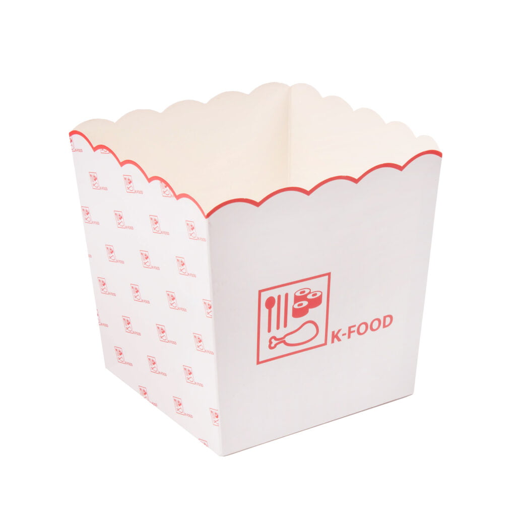 Упаковка (стакан) для попкорну кольорова , розмір – L (об’єм 2 л) - studio13.com.ua фото 8