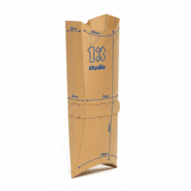 Упаковка для лаваш-ролу/шаурма крафт, розмір – M - studio13.com.ua фото