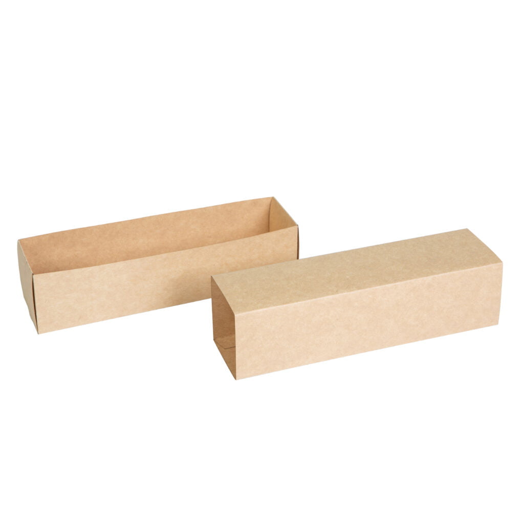 Упаковка для макарунів/кондитерських виробів крафт , розмір – М - studio13.com.ua фото 4