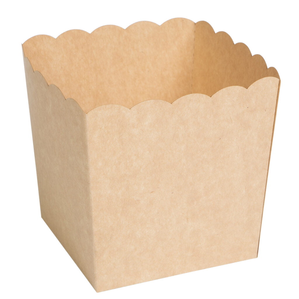 Упаковка (стакан) для попкорну крафт , розмір – М (об’єм 1 л) - Студія-13 фото 3 Упаковка (стакан) для попкорну крафт , розмір – М (об’єм 1 л) - studio13.com.ua фото 3