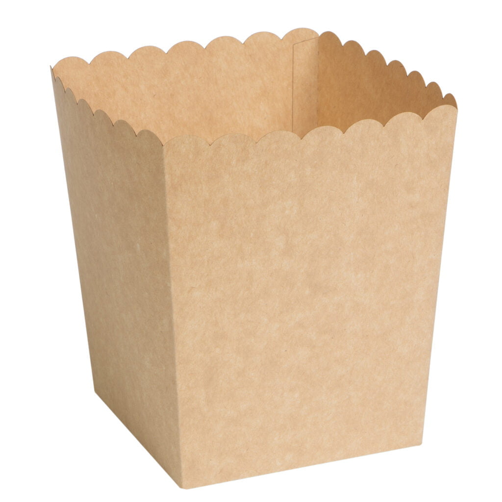 Упаковка (стакан) для попкорна крафт , размер – L (объем 2 л) - Студія-13 фото 3 Упаковка (стакан) для попкорна крафт , размер – L (объем 2 л) - studio13.com.ua фото 3