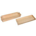 Упаковка для суши крафт (крышка-дно-окно), размер – 2XL (110x340x56 мм) - studio13.com.ua фото 7