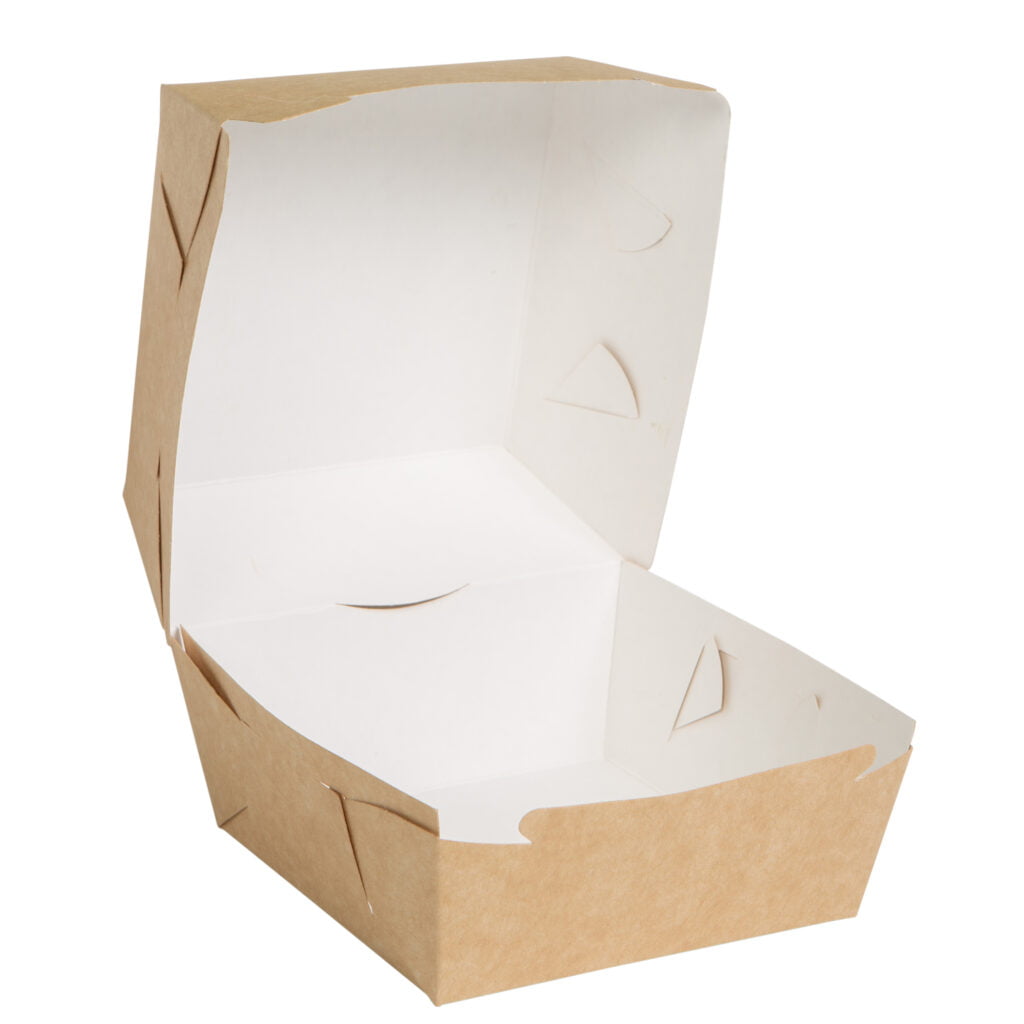Упаковка для гамбургера/чізбургера крафт (максі+), розмір – XL - studio13.com.ua фото 3