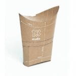 Упаковка для лаваш-ролу/снеків/млинців крафт (бокс), розмір – М - Студія-13 фото 3 Упаковка для лаваш-ролу/снеків/млинців крафт (бокс), розмір – М - studio13.com.ua фото 3