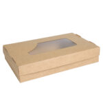 Упаковка для суші крафт (кришка-дно-вікно), розмір – 3XL - Студія-13 фото 6 Упаковка для суші крафт (кришка-дно-вікно), розмір – 3XL - studio13.com.ua фото 6