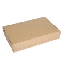 Упаковка для суши крафт (крышка-дно-окно), размер – 3XL - Студія-13 фото Упаковка для суши крафт (крышка-дно-окно), размер – 3XL - studio13.com.ua фото