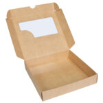 Упаковка для суші крафт (бокс-максі із вікном), розмір – 2ХL - studio13.com.ua фото 5