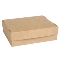 Упаковка для суші крафт (вугор), розмір – L - studio13.com.ua фото