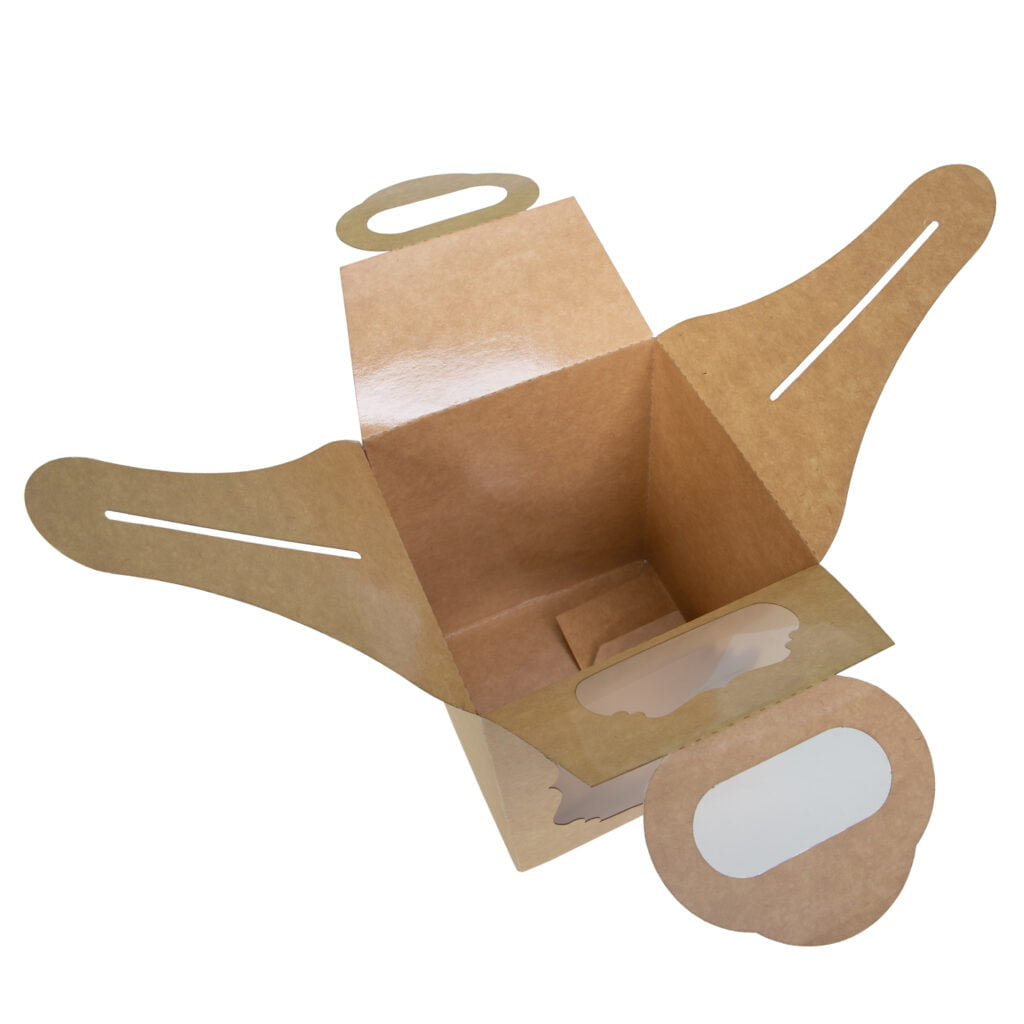 Упаковка для кулича/кондитерских изделий крафт , размер – XL - studio13.com.ua фото 3