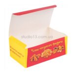 Упаковка для їжі/картоплі фрі/напівфабрикати, фудбокс (максі) кольорова , розмір – L - studio13.com.ua фото 15