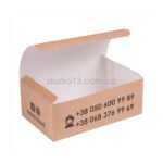 Упаковка для еды/картошки фри/полуфабрикаты фудбокс (миди) крафт , размер — M - Студія-13 фото 9 Упаковка для еды/картошки фри/полуфабрикаты фудбокс (миди) крафт , размер — M - studio13.com.ua фото 9