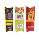 Упаковка для лаваш-роллу/шаурма цветная, размер – М - studio13.com.ua фото 3