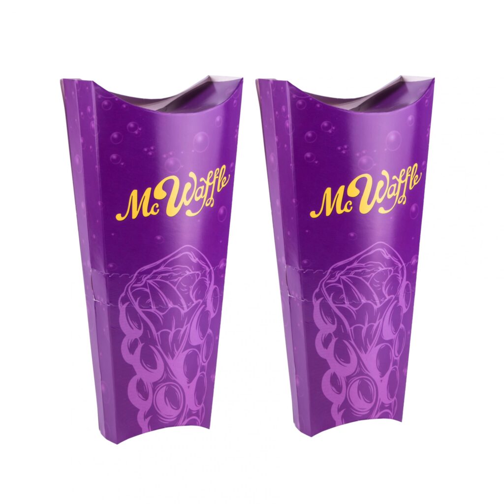 Упаковка для фігурної випічки/вафлі (рол) кольорова , розмір  – XL - studio13.com.ua фото 2