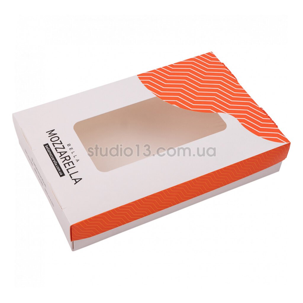 Упаковка для суші кольорова (кришка-дно-вікно), розмір – 3XL - studio13.com.ua фото 2