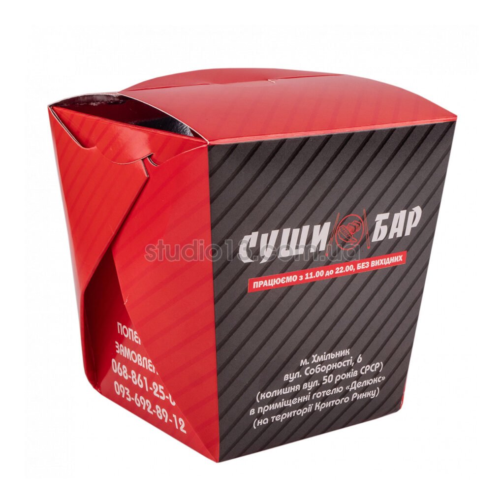 Упаковка для локшини від Studio 13: Ідеальний вибір для вашого бізнесу