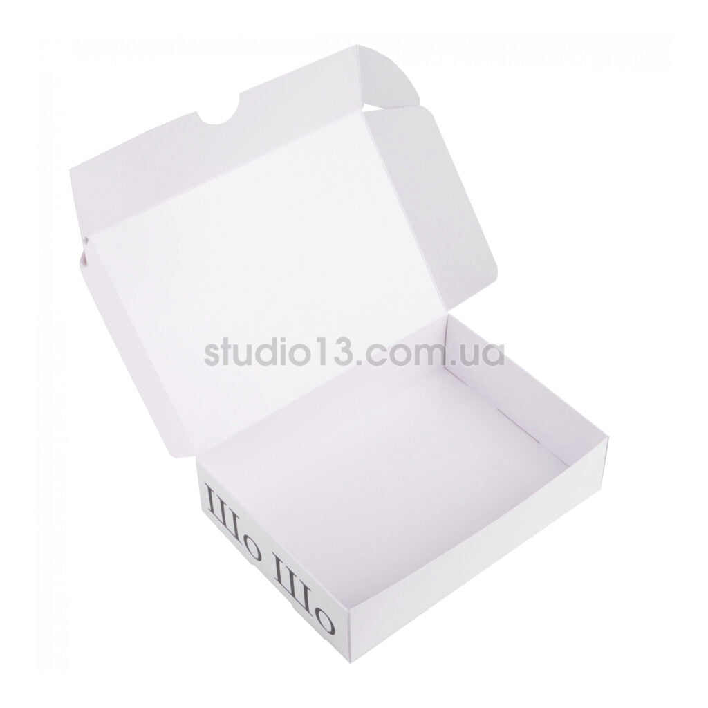 Упаковка для суші біла (вугор), розмір – L - studio13.com.ua фото 4