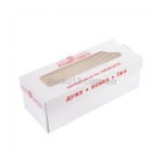 Упаковка для хот-догов (крышка-дно-окно), белая , размер  – М - studio13.com.ua фото 4