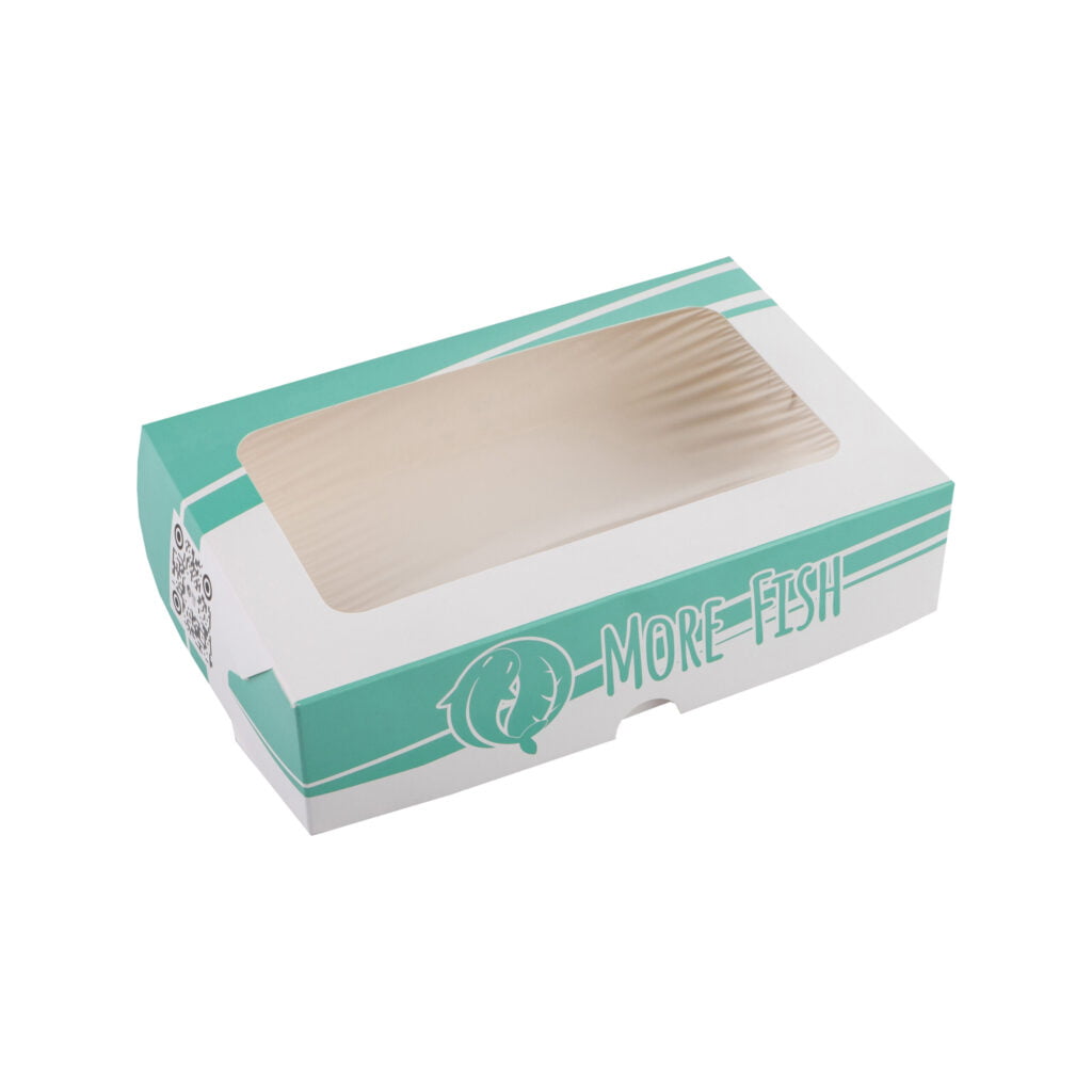 Упаковка для суші кольорова (бокс з вікном), розмір – М - studio13.com.ua фото 2