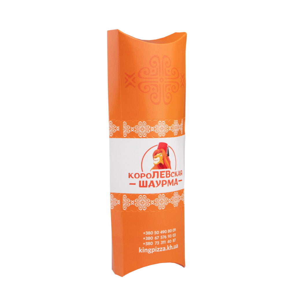 Упаковка для лаваш-рола/шаурма кольорова, розмір – 2ХL (30x70x273 мм) - studio13.com.ua фото 2