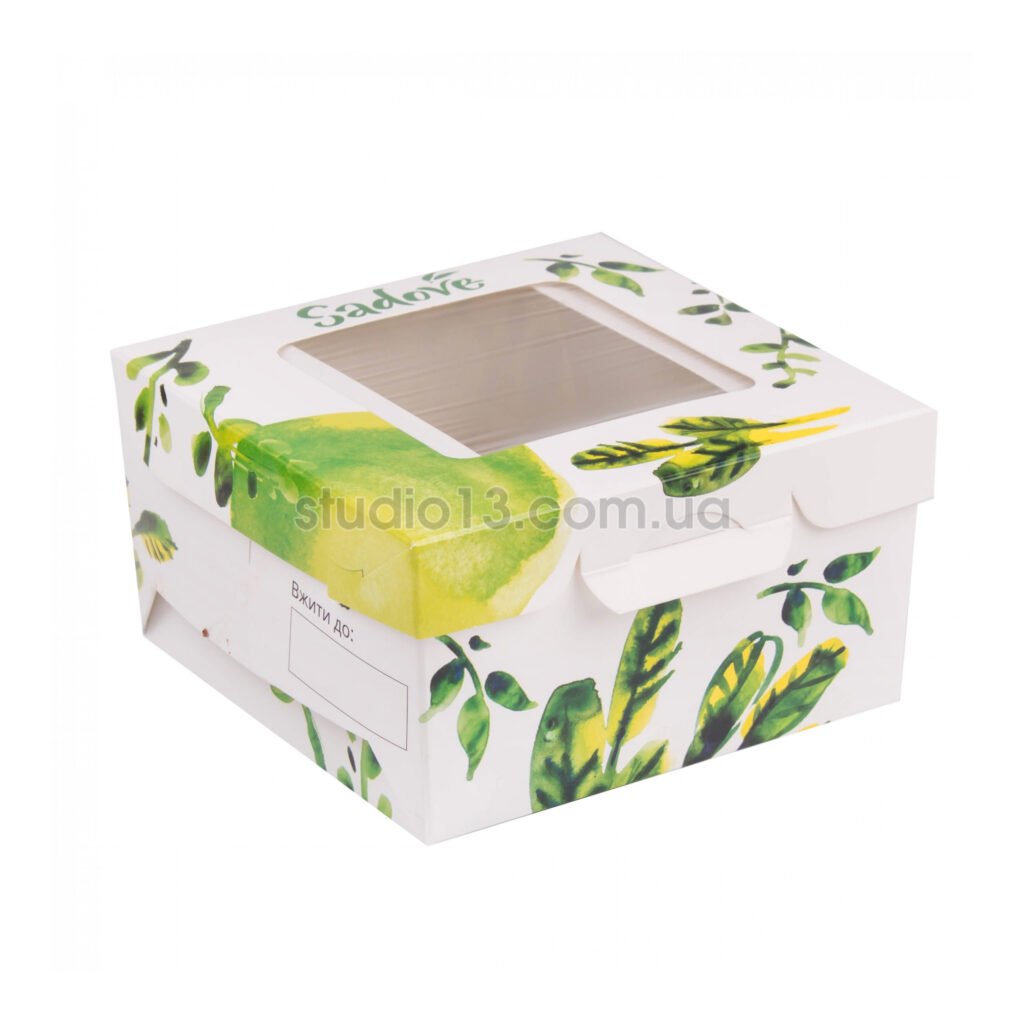 Упаковка для салатов (по выбору с окном или без) цветная , размер – М - studio13.com.ua фото 6