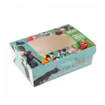 Упаковка для суши кольорова (з вікном-міні), розмір – М - studio13.com.ua фото