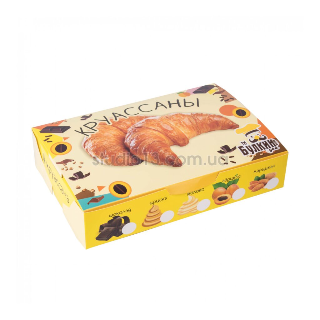 Упаковка для пончиків/кондитерських виробів кольорова (миди), розмір – L - studio13.com.ua фото 4