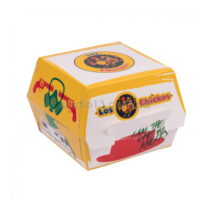 Упаковка для гамбургера/чізбургера кольорова (біг), розмір – L - Студія-13 фото Упаковка для гамбургера/чізбургера кольорова (біг), розмір – L - studio13.com.ua фото