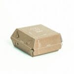 Упаковка для гамбургера/чізбургера крафт (міні), розмір – S - studio13.com.ua фото 3