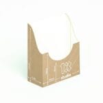 Упаковка для гамбургера/чизбургера крафт, размер – S (100x45x120 мм) - studio13.com.ua фото 3