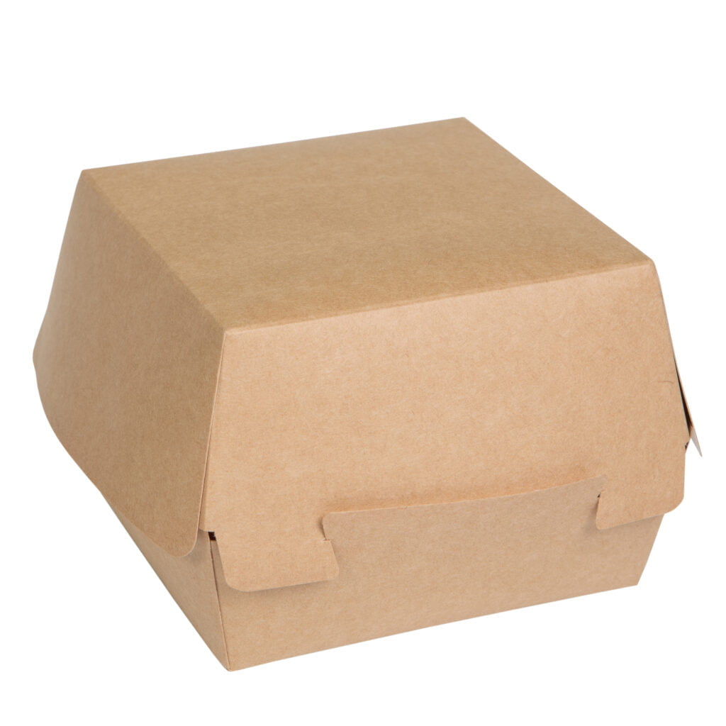 Упаковка для гамбургера/чізбургера крафт (клейова), розмір – 2XL - studio13.com.ua фото 2