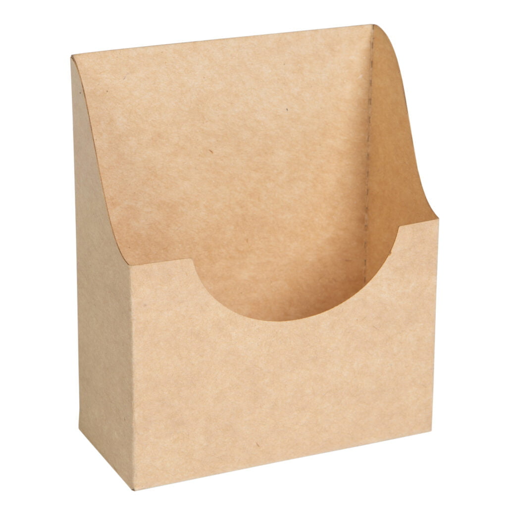 Упаковка для гамбургера/чізбургера крафт, розмір – S (100x45x120 мм) - studio13.com.ua фото 2