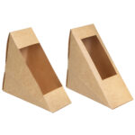 Упаковка для сэндвича/бутерброда крафт , размер – S - Студія-13 фото 5 Упаковка для сэндвича/бутерброда крафт , размер – S - studio13.com.ua фото 5