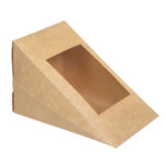 Упаковка для сэндвича/бутерброда (миди) крафт , размер – М - Студія-13 фото 3 Упаковка для сэндвича/бутерброда (миди) крафт , размер – М - studio13.com.ua фото 3