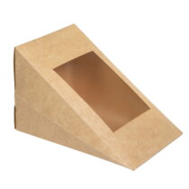 Упаковка для сэндвича/бутерброда (миди) крафт , размер – М - Студія-13 фото Упаковка для сэндвича/бутерброда (миди) крафт , размер – М - studio13.com.ua фото