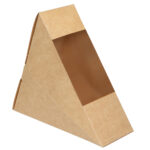 Упаковка для сендвіча/бутерброда (міді) крафт , розмір – L - studio13.com.ua фото 3