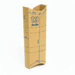 Упаковка для лаваш-роллу/шаурма крафт (бартеньев), размер – М - studio13.com.ua фото 3