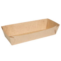 Тарелка для еды/хот-дог/картошка фри крафт ,размер – XL - Студія-13 фото Тарелка для еды/хот-дог/картошка фри крафт ,размер – XL - studio13.com.ua фото