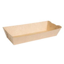 Тарілка для їжі/хот-дог/картопля фрі (максі) крафт , розмір – М - Студія-13 фото Тарілка для їжі/хот-дог/картопля фрі (максі) крафт , розмір – М - studio13.com.ua фото